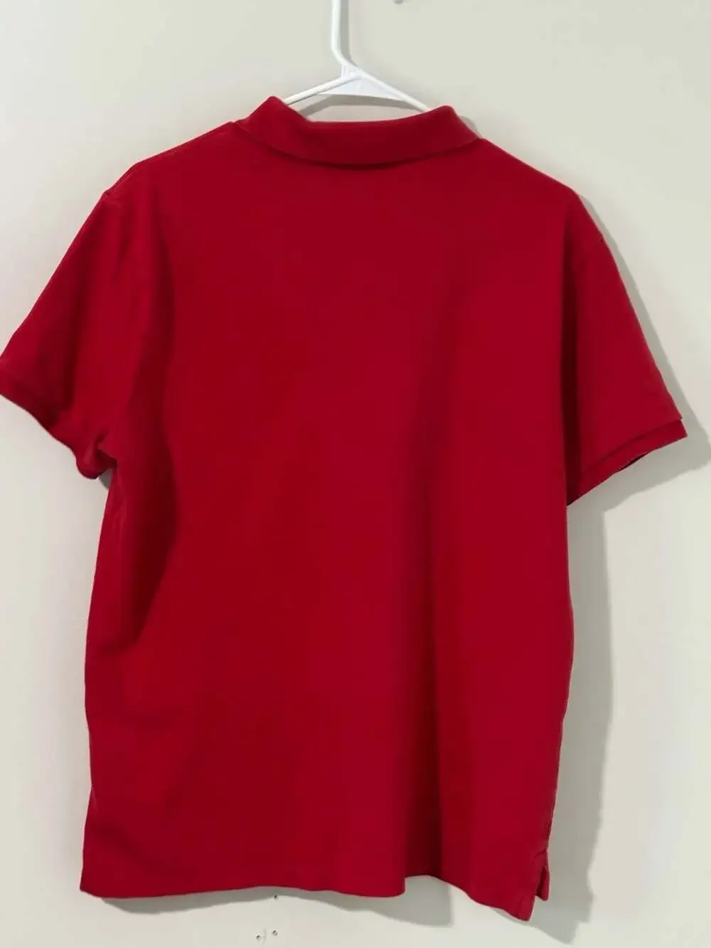 Polo Ralph Lauren Custom Slim Fit Red Short Sleeve Polo Shirt Men's Large